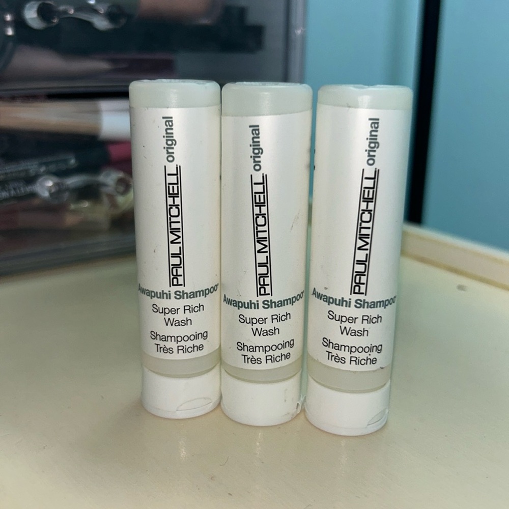 3 Paul Mitchell Awapuhi Shampoos